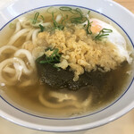 麺乃庄つるまる饂飩 - 天かすをセルフ投入