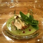 ラカンデラ - 冷たい前菜（魚介タルタル）