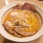 MENYA BIBIRI - 特選濃厚味噌豚骨ラーメン