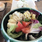 さかいキッチン - ランチビュッフェのサラダ