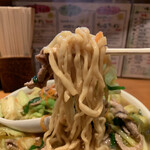 一発ラーメン はしご屋 - 極太麺かため