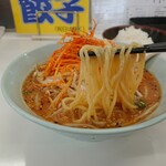 くるまやラーメン - ネギ味噌ラーメン