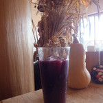 ブルーベリー生ジュース