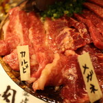 本気焼肉 肉とめし 肉寿司 - アップ