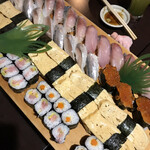 江戸安 - お好み握り盛り合わせ