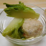 駅前居酒屋 玄 - ポテトサラダと芽キャベツの出汁焚き