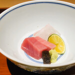 銀座 しのはら - 鮪と平目