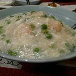 台湾料理 百鮮味 - 『 エビあんかけ炒飯 』