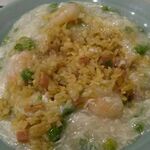 台湾料理 百鮮味 - エビあんかけ炒飯☆