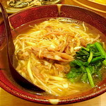 菜根譚 北海道中華 - ネギチャーシュー麺（880円）
