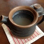 手打ち蕎麦 相生坊 - 蕎麦湯は白濁サラリ系