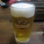 石樽 焼鳥専門店 - 生ビール