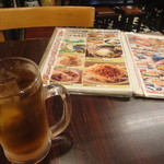 「ウーロンハイ」（350円）