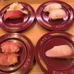 スシロー - ４皿で６６０円の税込