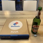 Dominos Pizza - ピザとビール♪