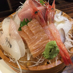 くろ屋 - 刺身盛り合わせ