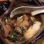 くろ屋 - 豚の角煮（食べかけ(^^;）