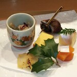 上越やすだ - 前菜盛り合わせ