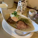 まるめしあん - 料理写真:鮮魚白湯塩800円