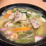 道の駅 みき 和風レストラン　麺坊はりまや - ・野菜たっぷりチャンポン麺