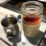 上野 和牛焼肉 USHIHACHI 極 - 絹ごしなめらかプリン（490円税別）