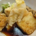 食事処 ときわ - 穴子と豆腐の揚げだし３８０円