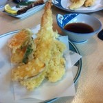 食い処 あさの - コースの中の天ぷら料理