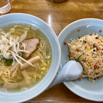 ラーメン亭 - 塩バターラーメンセット