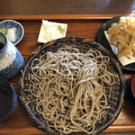 ふくや - 田舎蕎麦とかき揚げ