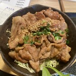 大衆居酒屋 魚菜市庭 プラチナフィッシュ - 豚焼肉