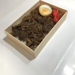 焼肉弁当専門店 亀戸商店 - 特選黒毛和牛すきめし弁当７５０円