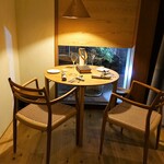 communico - お食事をいただいたお席