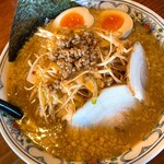 蔵 - 【ねぎみそラーメンこってり太麺】¥950税別＋煮たまご¥100