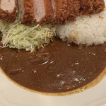 とんかつ檍のカレー屋 いっぺこっぺ - いっぺこっぺ　『ロースカツカレー』　１２００円