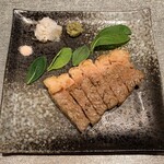 鉄板料理 臣 - 富士山麓牛サーロインステーキ