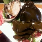 亀喜寿司 - 一人鍋 (めぬけ) with めかぶ＆鮑アワビ&ズワイ足身