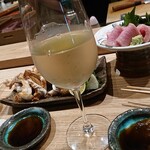 鮨なかもと - 白ワイン