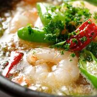 海老のアヒージョ