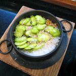 寿保羅 - ソラマメの釜飯