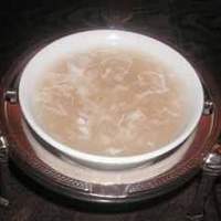 中国料理 燦宮 - 燕の巣と蟹肉入りフカヒレスープ
