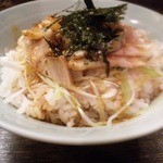 中村製麺 - ネギチャーシュー丼