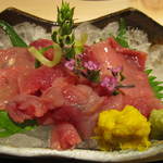 澤いち - スッポン刺身アップ