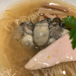 麺屋ま石 - 鯛ラーメン牡蠣　¥1,380