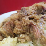 ラーメン二郎 - 豚の状態