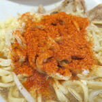 ラーメン二郎 - 一味投下～♪