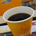 Makudonarudo - ホットコーヒーM(クーポン120円)です。