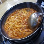 오륙도 낙지볶음  - 〆のうどん