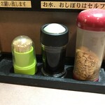 豚珍館 - 調味料等