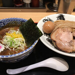 松戸富田麺業 - 味玉つけ麺1000円