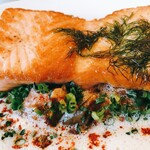 ラミティエ - サーモンのソテー アップ